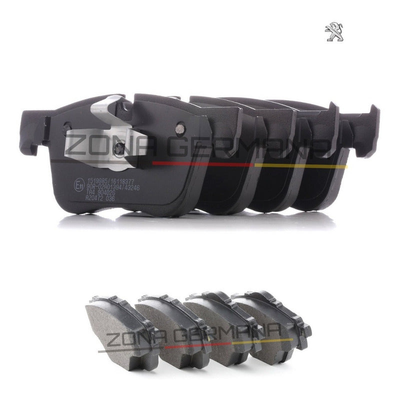 Pastillas Freno Peugeot 3008 Kit Delanteras - Traseras