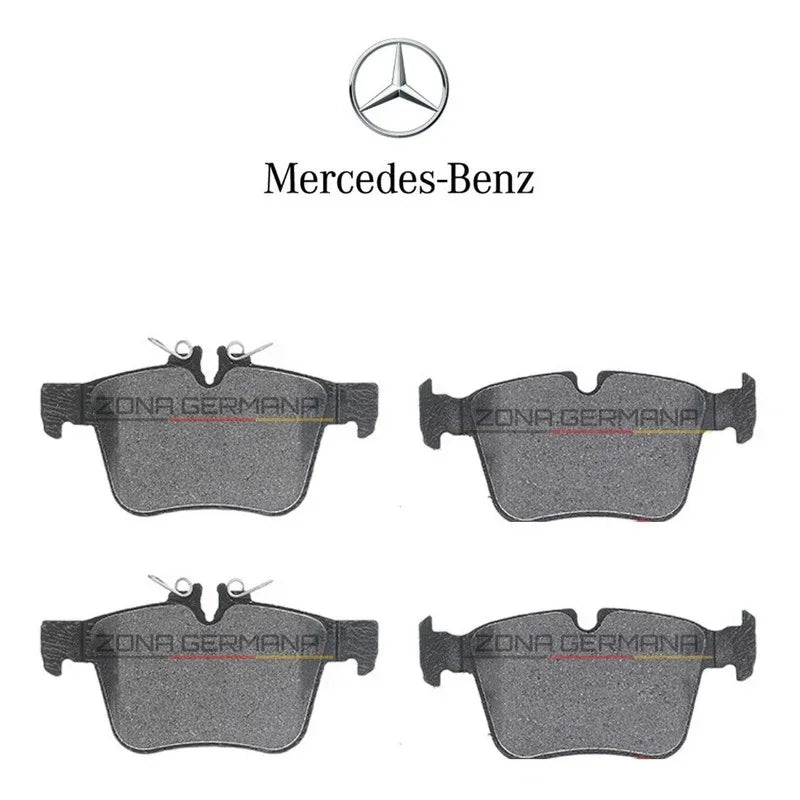 Pastillas De Freno Mercedes Benz C200 W205 + Sensor Trasero - ZONA GERMANA