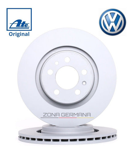 Discos Freno Volkswagen New Beetle / Jetta Original Ate