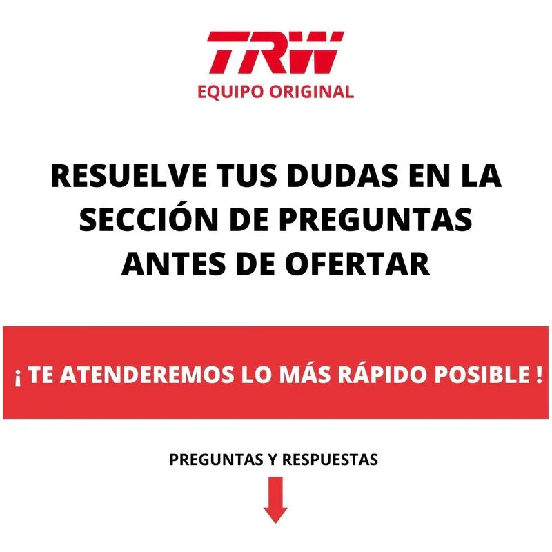Pastillas Freno Volkswagen Jetta 1.4 Taos 1.4 Turbo Original