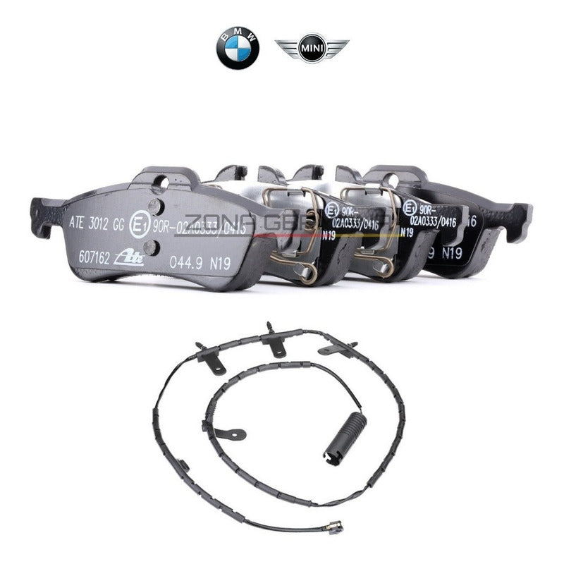 Pastillas Freno Mini Cooper S + Sensor Trasero Mini R52 R53