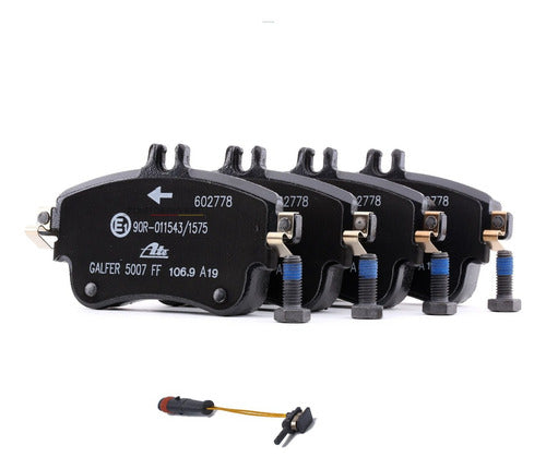 Pastillas Freno Mercedes Benz B180 B200 +sensor Original Ate