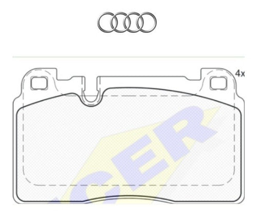 Pastillas De Freno Audi A7 Sportback