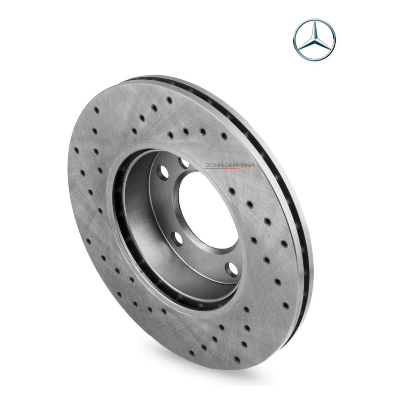 Discos Freno Mercedes Benz A200 A180 A160 W176 Perforados