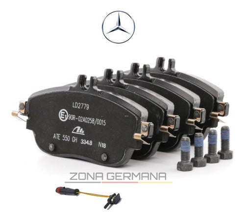 Pastillas Freno Mercedes Benz B200 B180 Original Ate