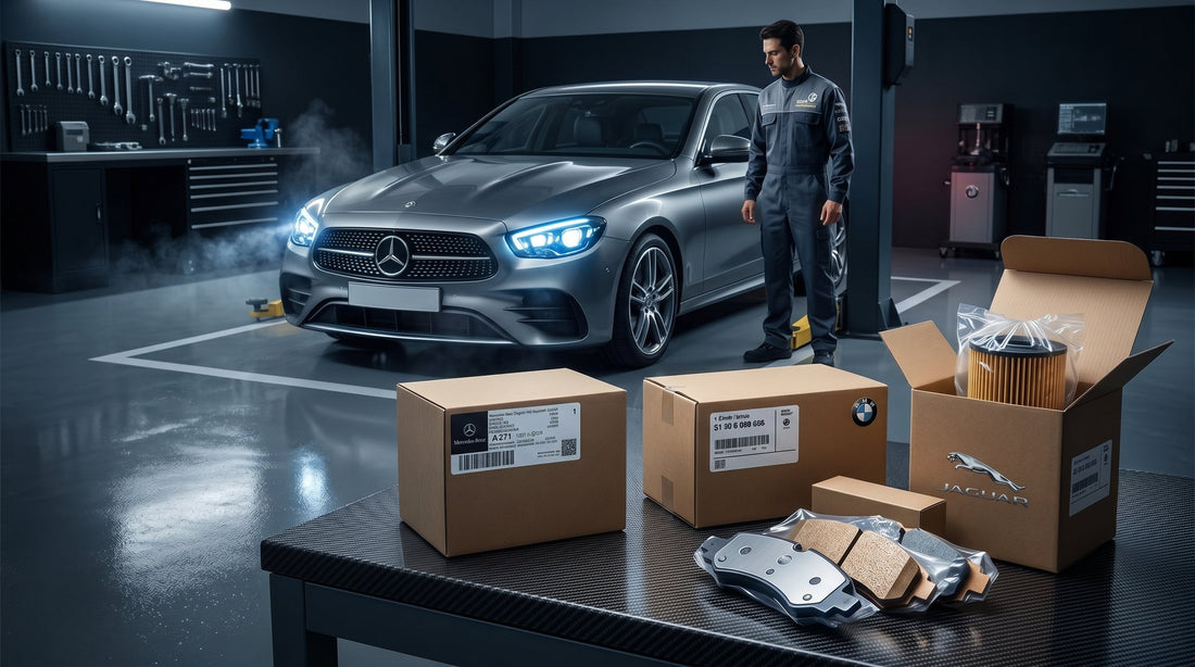 Bomba de agua de alta durabilidad para motor Mercedes Benz en taller especializado