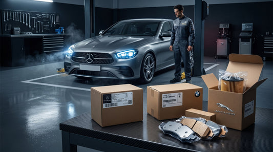 Bomba de agua de alta durabilidad para motor Mercedes Benz en taller especializado