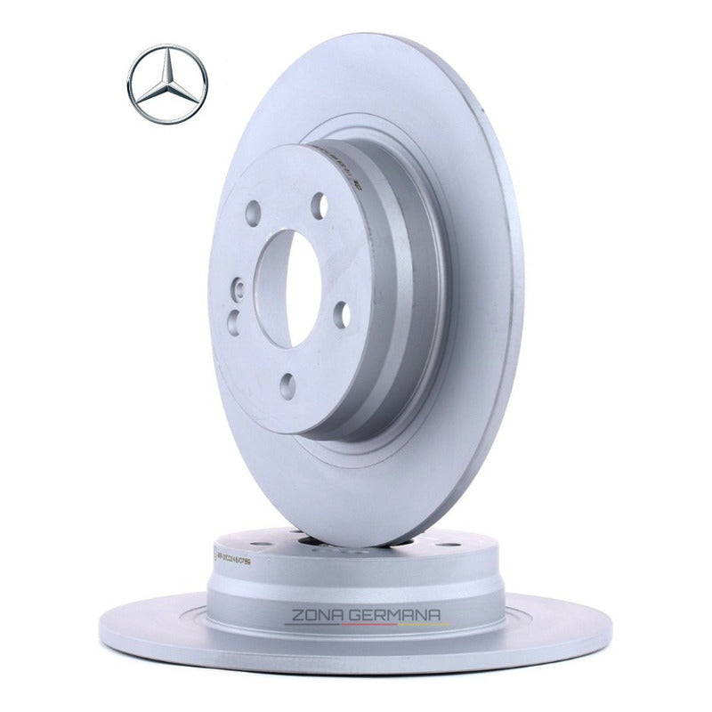 Discos Freno Mercedes Benz C200 C180 230e 3.2 W124 W201 W202 - ZONA GERMANA