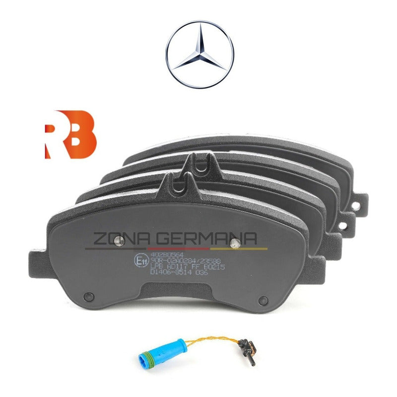 Pastillas Freno Mercedes Benz Glk 220/280/300 X204 - ZONA GERMANA