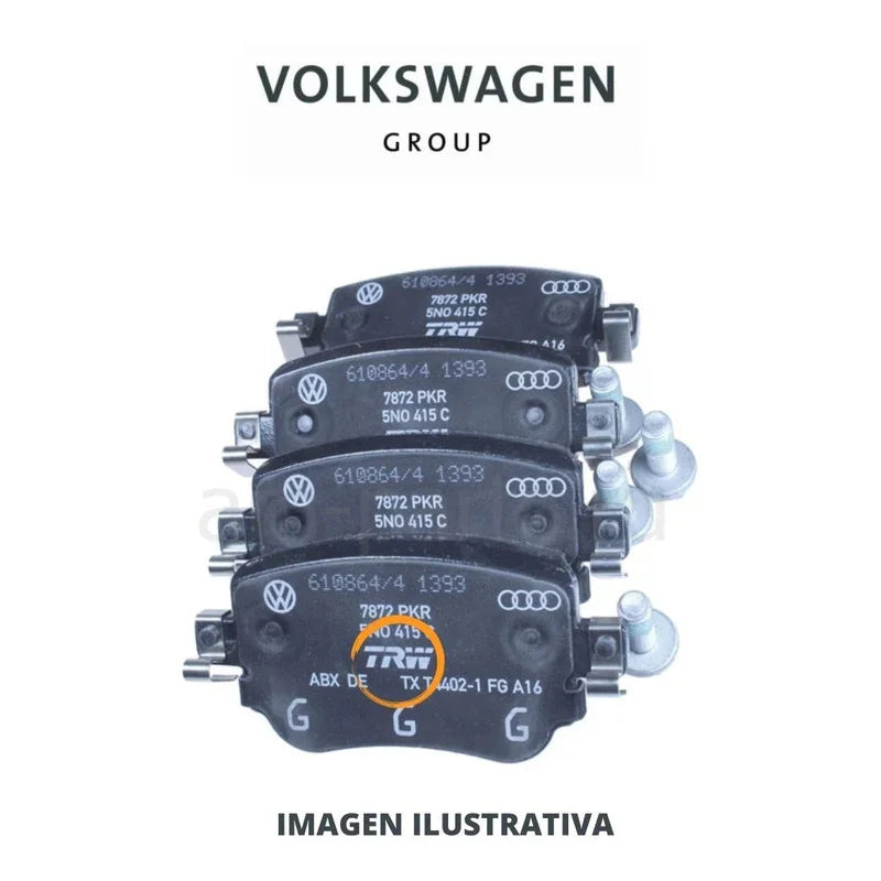 Pastillas Freno Volkswagen Golf Mk7.5 Mk7 Mk8 Original Trasr - ZONA GERMANA
