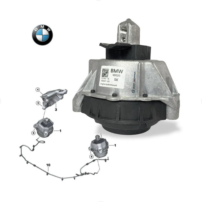 Soporte Motor Bmw 420i 430i G22 G23 G26 - Kit De Soportes
