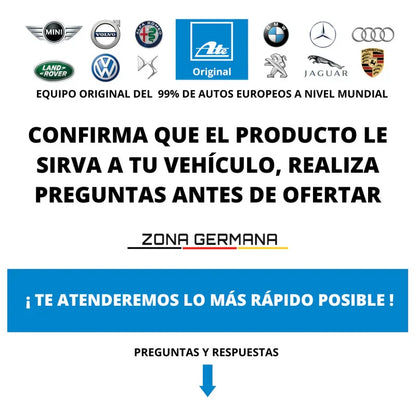 Pastillas Freno Mercedes C200 C180 W205 + Sensor Original - ZONA GERMANA