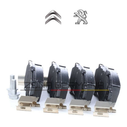 Pastillas Freno Peugeot 301 208 206 307 Peugeot Original Ate - ZONA GERMANA