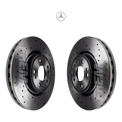 Discos Freno Mercedes Benz Gle 250 Gle 350 Gle Coupe - ZONA GERMANA