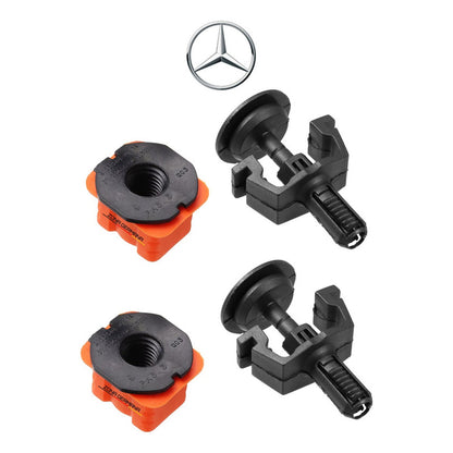 Soportes Radiador Mercedes Gla 200 Gla200 Gla 250 Gla 45 Amg Negro