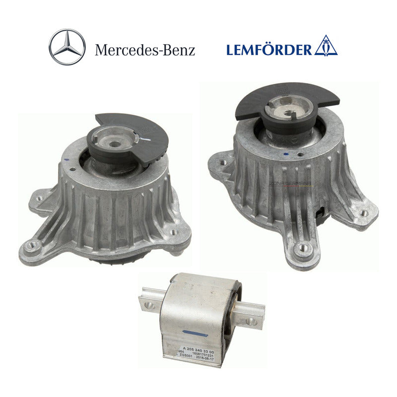 Soporte Motor + Caja Mercedes Benz C180 C200 C250 W205