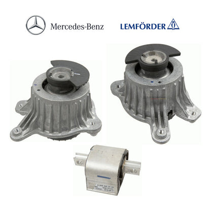 Soporte Motor + Caja Mercedes Benz C180 C200 C250 W205