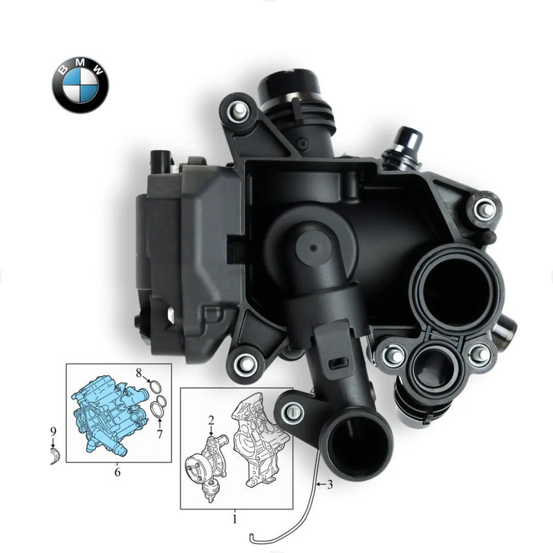 Termostato Bmw 218i 220i 230i 225i Bmw F22 F23 Motor B48 B38