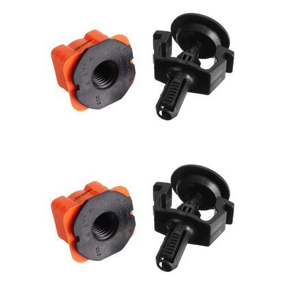 Soporte Radiador Mercedes Benz Clase C, E, A, B, Cla, Gla... Negro