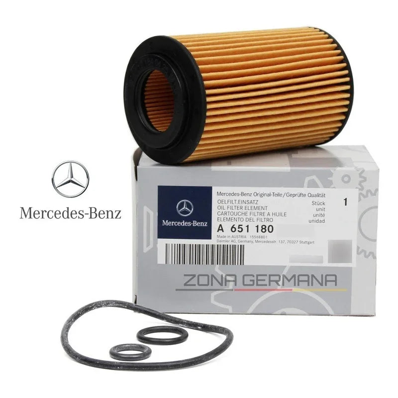 Filtro Aceite Mercedes Benz Glk 220 Cdi Glk300 Cdi Glk200 - ZONA GERMANA
