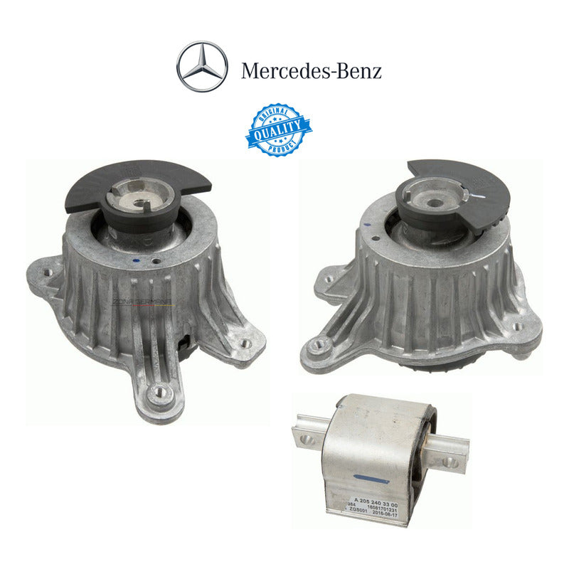 Soporte Motor + Caja Mercedes Benz C180 C200 C250 W205