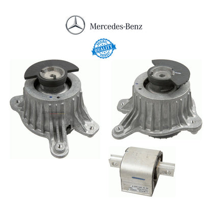 Soporte Motor + Caja Mercedes Benz C180 C200 C250 W205