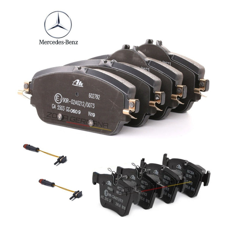 Pastillas Freno Mercedes Benz C200 C180 W205 Kit Original - ZONA GERMANA