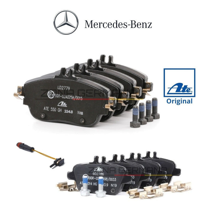 Pastillas Freno Mercedes Benz Cla200 Cla180 - Kit Original - ZONA GERMANA
