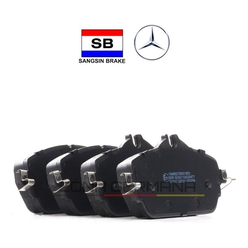 Pastillas Freno Mercedes Benz C200 C180 W205 + Sensor - ZONA GERMANA