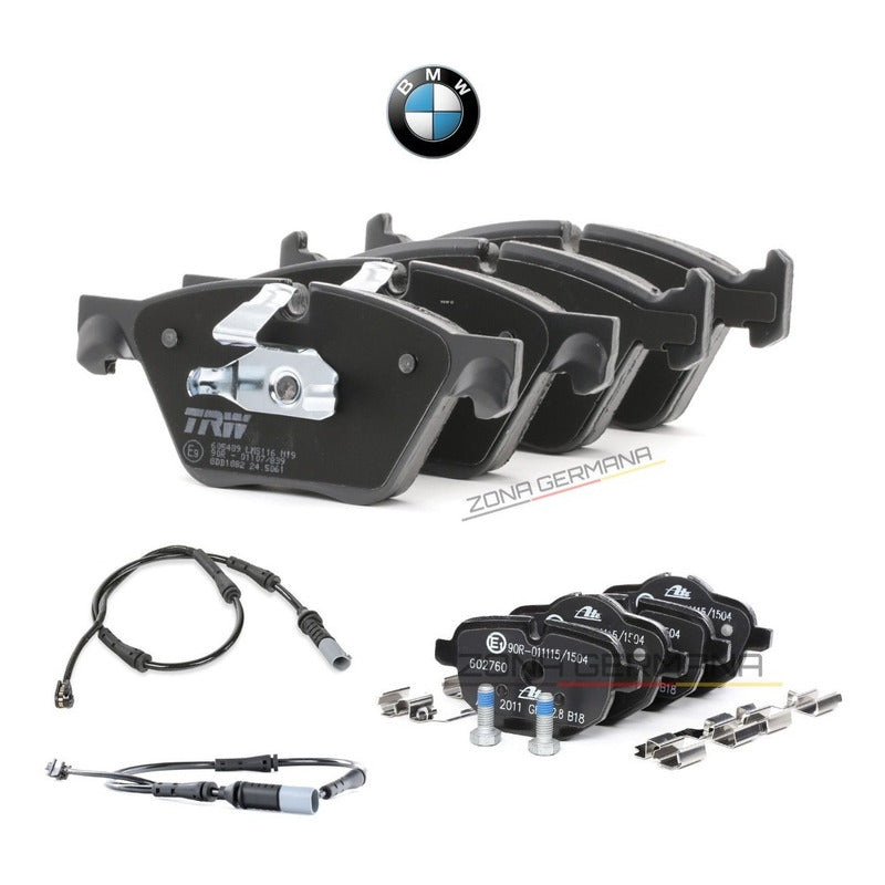 Pastillas Freno Bmw 520i 528i 523i Serie 5 Kit + Sensores - ZONA GERMANA