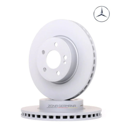 Discos Freno Mercedes Benz C200 C180 W205 - Delanteros - ZONA GERMANA