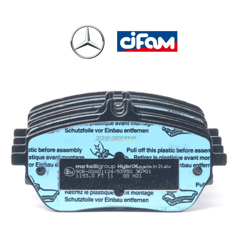 Pastillas Freno Mercedes Benz A200 A180 W177 Kit + Sensor- ZONA GERMANA