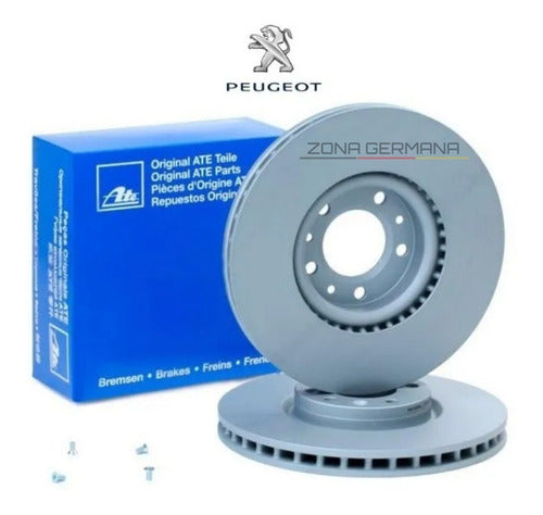 Discos De Freno Delanteros Peugeot 5008 2.0 1.6 - 2016...
