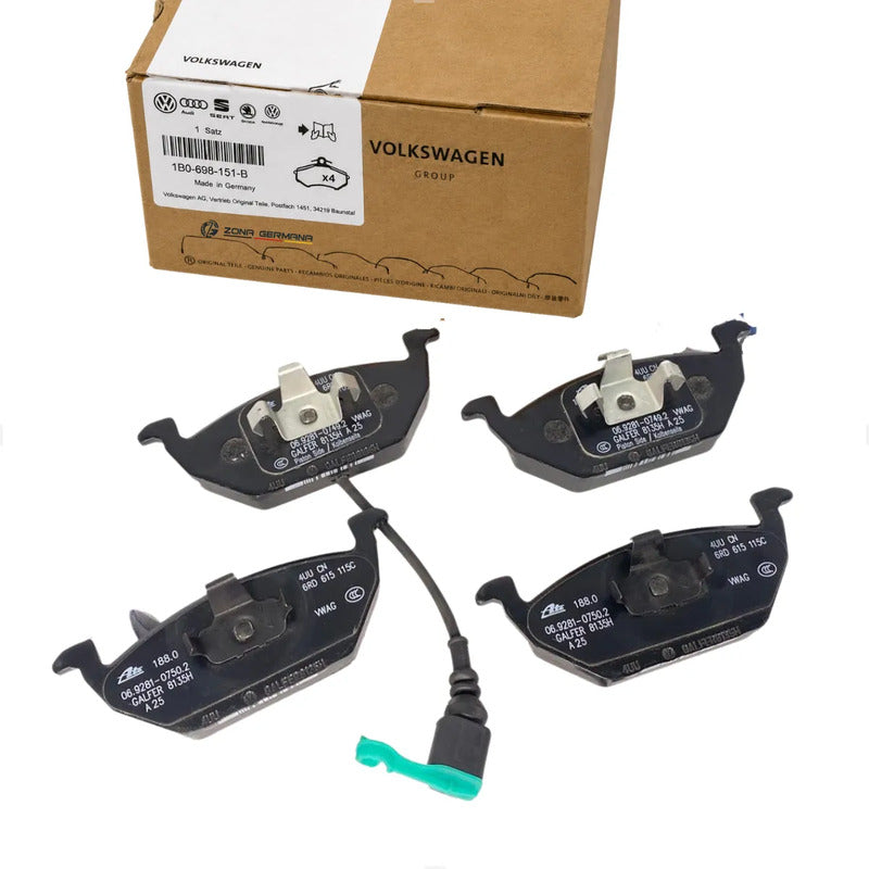 Pastillas Freno Volkswagen Jetta Clasico 2.0 Virtus 1.6