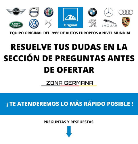Pastillas Freno Opel Crossland 1.2 1.5 Opel Original Ate