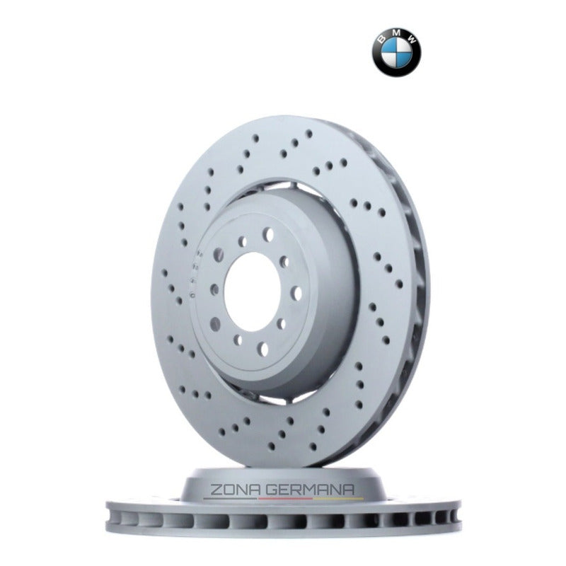 Discos De Freno Delanteros Bmw M3 E90 E92 E93 Perforados M - ZONA GERMANA