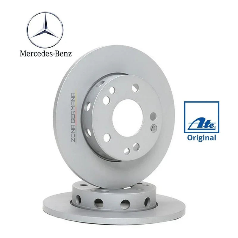 Discos Freno Mercedes Benz 190 190e W201 Original Ate - ZONA GERMANA
