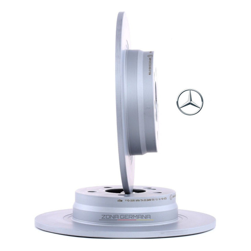 Discos Freno Mercedes Benz C200 C180 230e 3.2 W124 W201 W202 - ZONA GERMANA