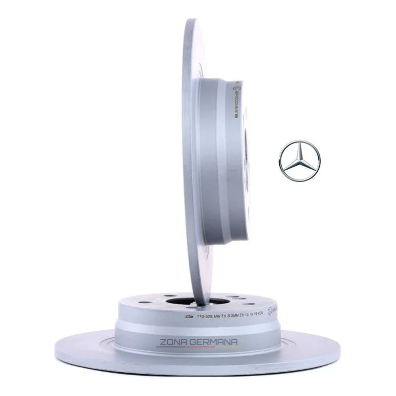 Discos Freno Mercedes Benz C200 C180 C220 C250 W204 Traseros - ZONA GERMANA