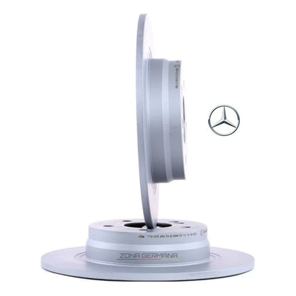 Discos Freno Mercedes Benz C200 C180 C220 C250 W204 Traseros - ZONA GERMANA