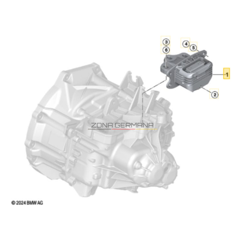 Soporte Caja Mini Cooper S Mini Cooper Mini F55 F56 F57