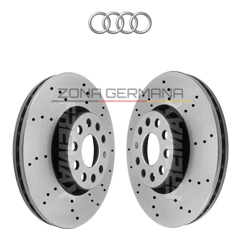 Discos Freno Audi A3 / Audi Q3 / Audi Tt 2.0 - Perforados - ZONA GERMANA