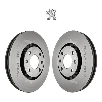 Discos Freno Peugeot 301 206 207 307 - Delanteros - ZONA GERMANA