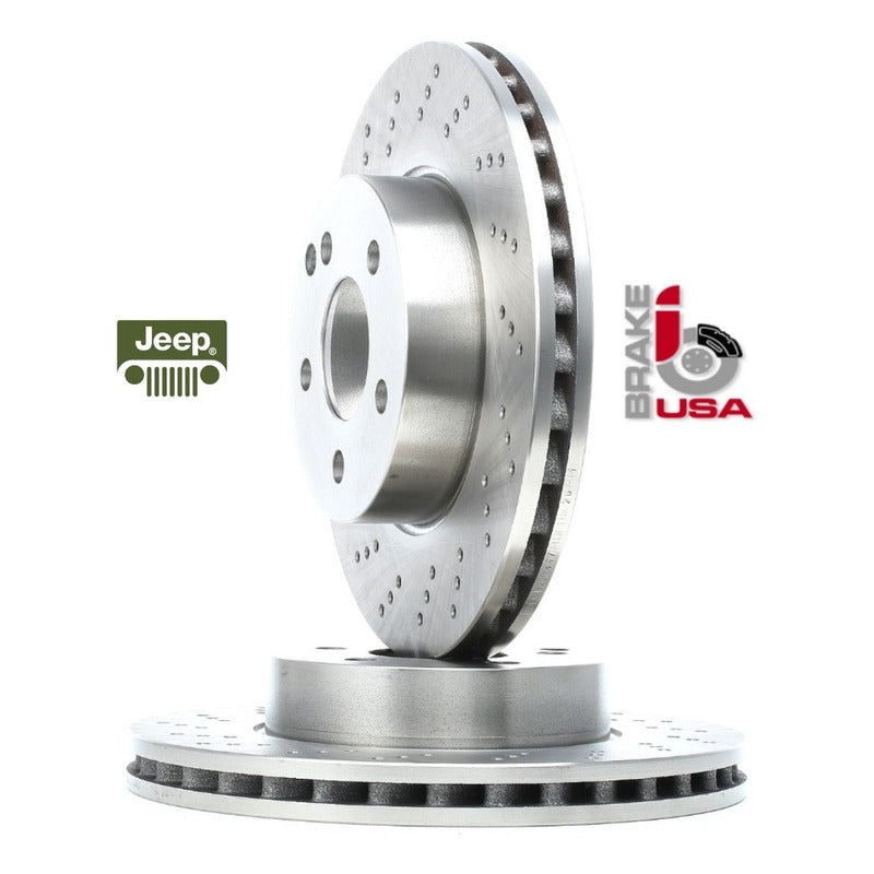 Discos Freno Jeep Cherokee Grand Cherokee Laredo - Perforado - ZONA GERMANA