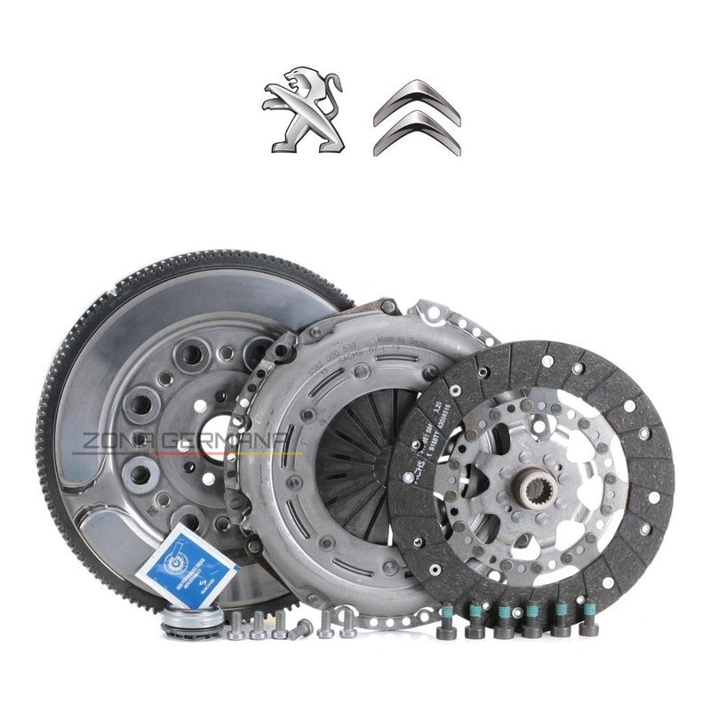 Kit Embrague Peugeot 206 1.6 Hdi Peugeot 207 + Volante Motor - ZONA GERMANA