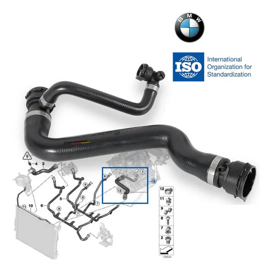Manguera Superior De Radiador Bmw 318i 320i 316i N46 Bmw E90 - ZONA GERMANA