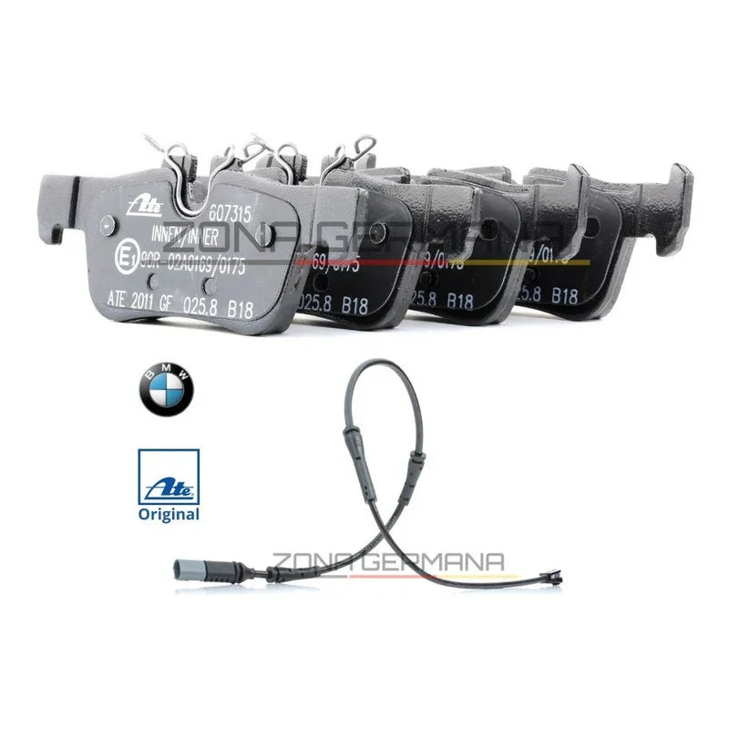 Pastillas Freno Bmw X1 18d 20i 25i F48 + Sensor Original Ate