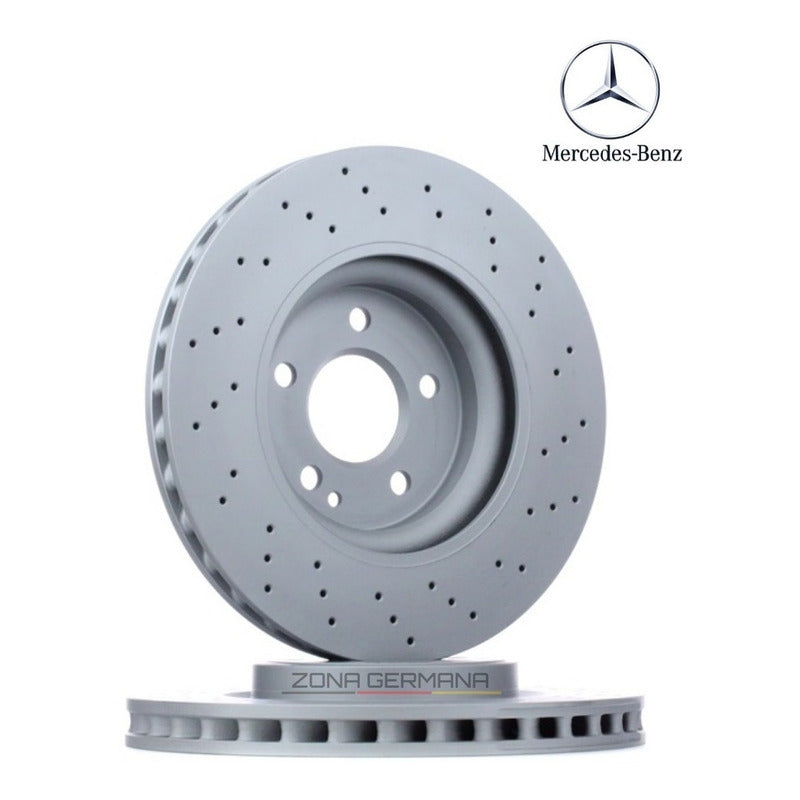 Discos Freno Mercedes Benz A200 B200 Original Ate