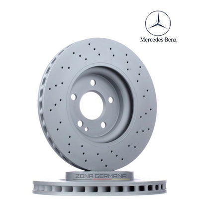 Discos Freno Mercedes Benz A200 B200 Original Ate