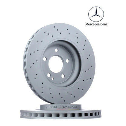 Discos Freno Mercedes Benz Gla200 Cla180 Cla200 Original Ate
